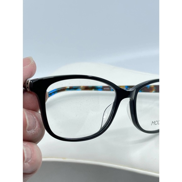 NEW MODO 6523 Black Eyeglasses FRAME 51-17-42mm w Case and Microfiber Cloth - Picture 3 of 7